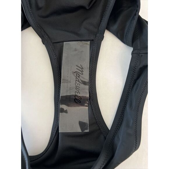 Madewell MD330 Womens Sz S Black Second Wave Classic Bikini Bottom - Picture 7 of 7